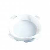 Форма для выпечки и муссовых десертов 16х5,5 см "Круг", цвет белый