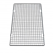 Решётка для глазирования и остывания кондитерских изделий KONFINETTA, 40×25×1.5 см, чёрная
