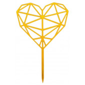 Топпер "Сердце" геометрия