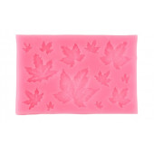 Молд 9,5х6,3 см "Листья", цвет МИКС