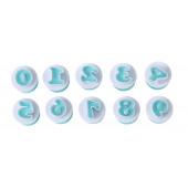 Набор плунжеров кондитерских 10 шт "Цифры"