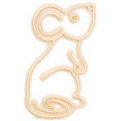 Форма для вырезки теста "Мышка"