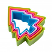 Набор форм для печенья из 5 штук "Ёлочка" 1147407