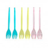 Вилки пластиковые 6 шт