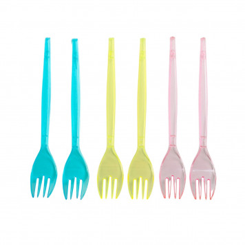 Вилки пластиковые 6 шт