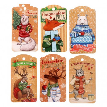 Шильдик «Снежные истории»