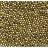 Посыпка Шарики золотые 2мм, 50гр