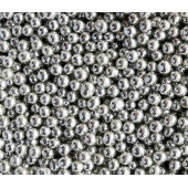 Посыпка Шарики серебро 4мм, 50гр