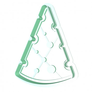 Штамп+резак «Кусочек сыра» (Комплект №1 )