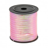 Лента полипропилен бобина перламутровая 5мм 250ярд Розовый