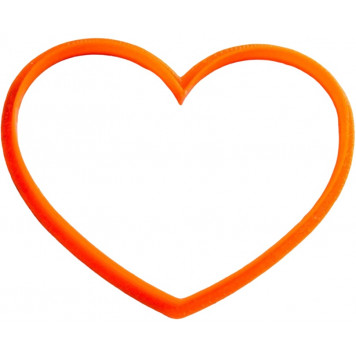 Форма "Сердце простое" (9 cm (3,5 in) )