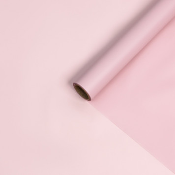 Пленка 0,58*10м матовая 50мкм Золотой/Розовый