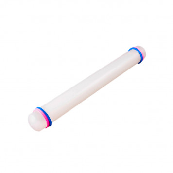 Скалка акриловая с ограничителями 32см