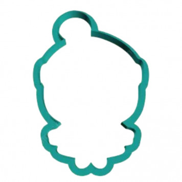 Форма «Дед мороз 2» (9 cm (3,5 in) )