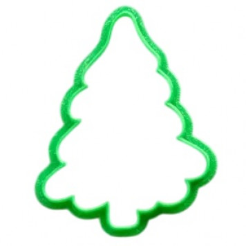 Форма "Елка в снегу" (9 cm (3,5 in) )