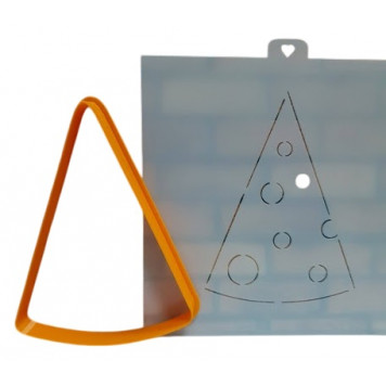 Трафарет+форма «Кусочек сыра» (Трафарет+форма )