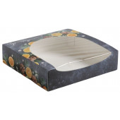 Упаковка для кондитерских изделий «Чудесного праздника», 20 × 20 × 5 см