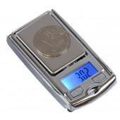 Весы LuazON LuazON LVU-03 , портативные, электронные, до 200 гр, черный/хром