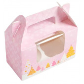 Коробочка для кексов «Счастье!», 16 × 10 × 8 см