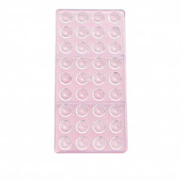 Форма для шоколада 36 ячеек "Полусфера" 28х14х2,5 см