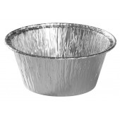 Формы для выпечки и запекания Доляна «Маффин», набор 6 шт., 130 мл, d=8.5 см, фольга, серебристые