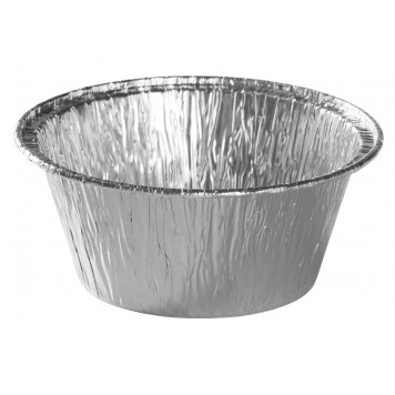 Формы для выпечки и запекания Доляна «Маффин», набор 6 шт., 130 мл, d=8.5 см, фольга, серебристые