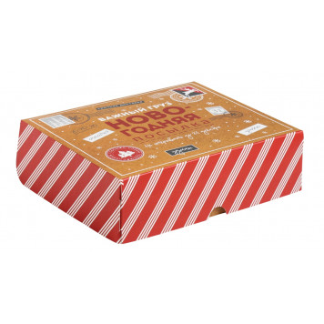 Упаковка для кондитерских изделий «Новогодняя посылка», 20 × 17 × 6 см