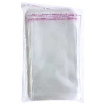 Пакетики 8*12см на липкой ленте, 100шт