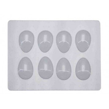 Форма для шоколада Яйца 40*27мм 8шт
