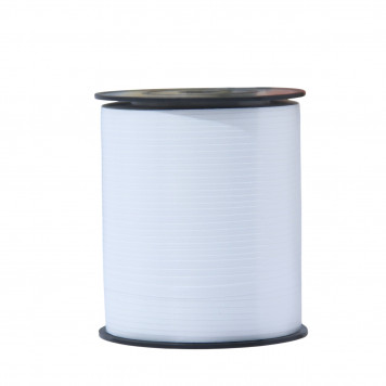 Лента декоративная белая 5мм, 500м