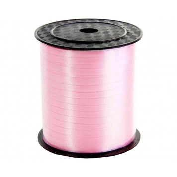 Лента декоративная розовая 5мм, 500м