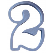 Форма "Цифра 2" 10 см
