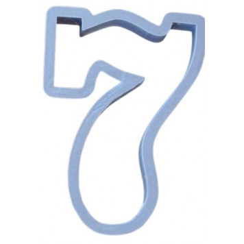 Форма "Цифра 7" 10 см (- )