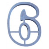 Форма "Цифра 6" 10 см (- )