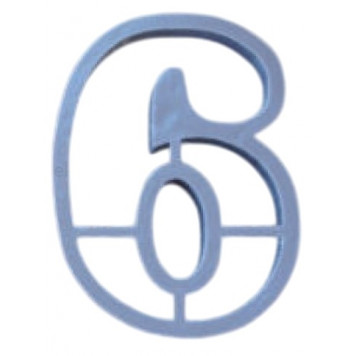 Форма "Цифра 6" 10 см (- )
