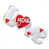 Форма «LOVE c сердцем» (9 cm (3,5 in) )