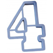 Форма "Цифра 4" 10 см (- )