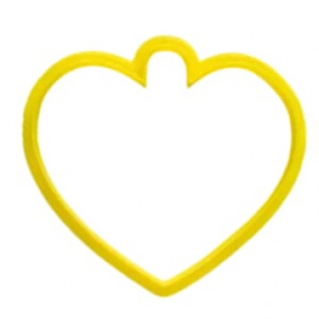 Форма "Ёлочная игрушка сердце" (7 cm (2,8 in) )