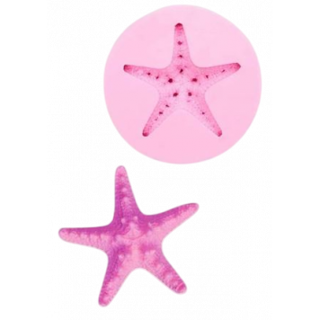 Молд 7,5х7,5х1,8 см "Морская звезда" цвет МИКС 3624593