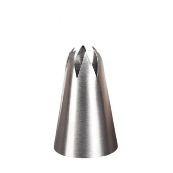 Насадка кондитерская "Закрытая звезда" d 3 см, вых. 0,8 см (№ 1B)