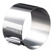 Форма для выпечки и выкладки с регулировкой размера TAS-PROM «Круг», h=10 см, d=16-30 см, нержавеющая сталь