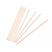 Палочки для кондитерских изделий Доляна, d=0.3 см, 10 см, набор 50 шт., бумага, белые