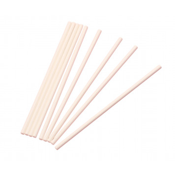 Палочки для кондитерских изделий Доляна, d=0.3 см, 10 см, набор 50 шт., бумага, белые