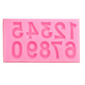 Молд 10x5,7x0,7 см "Цифры с объемом", цвета МИКС 4288398