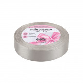 Лента атласная, 20 мм, 23±1 м, светло-серая №179