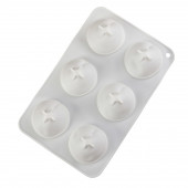 Форма для выпечки и муссовых десертов 26x16,7x5,5 см "Персик"