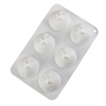 Форма для выпечки и муссовых десертов 26x16,7x5,5 см "Персик"