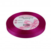 Лента атласная №165 10мм*25±1ярд малиновый АУ