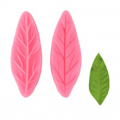 Молд, 2 части, 9.2х6х2,2 см "Лист тюльпана"