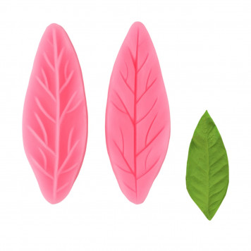 Молд, 2 части, 9.2х6х2,2 см "Лист тюльпана"